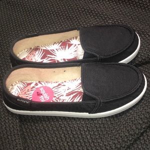 black slip on shoes